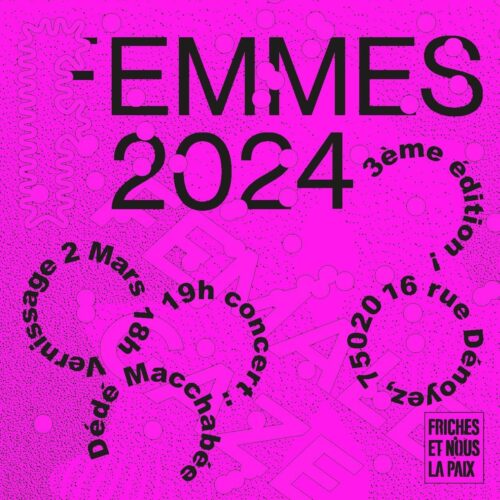 installation de Nadia Rabhi pour l'exposition Female Gaze à Paris.