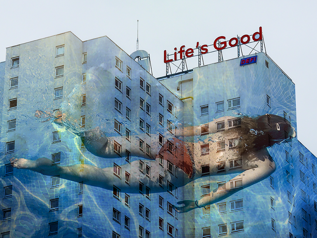 Série photographique Marcher sur l'eau par Nadia Rabhi Photography - conceptuel et moderne"