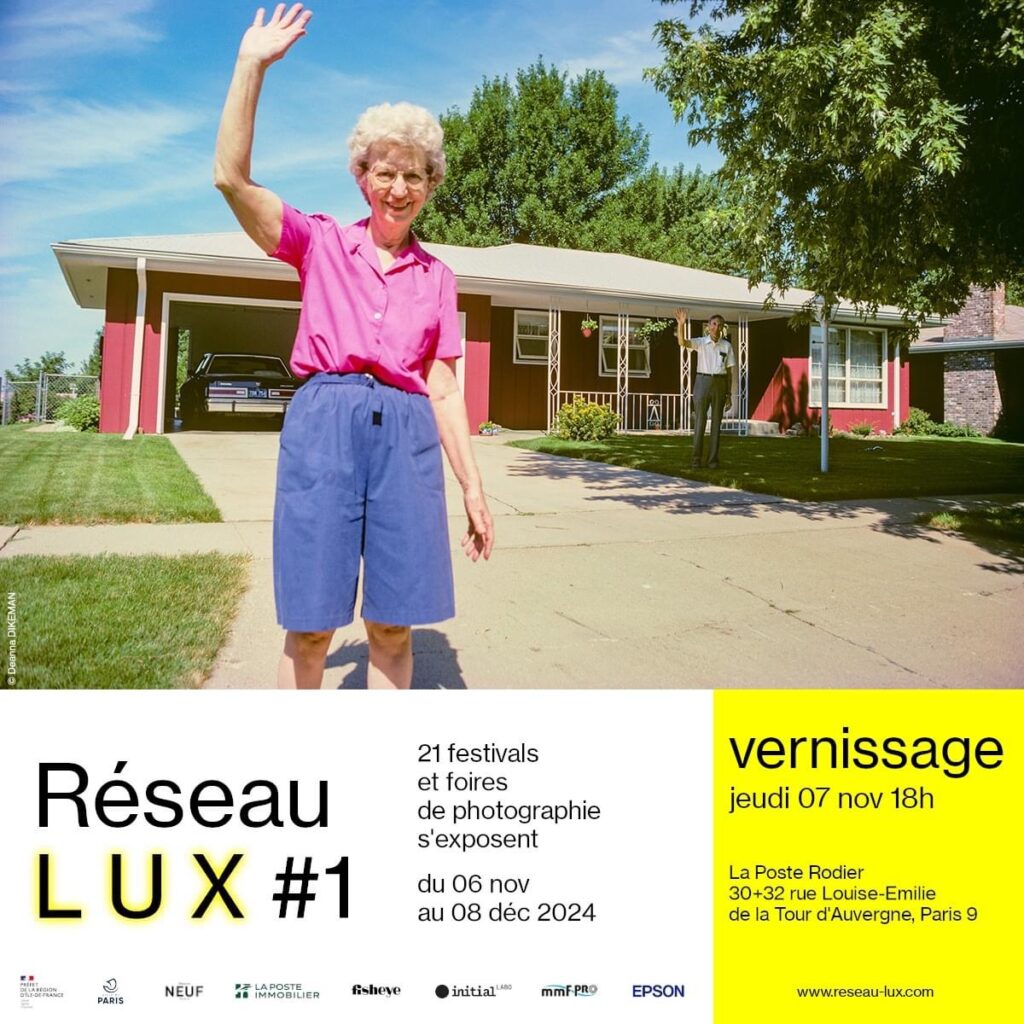 Affiche Réseau LUX #1 - Exposition collective de photographie Paris