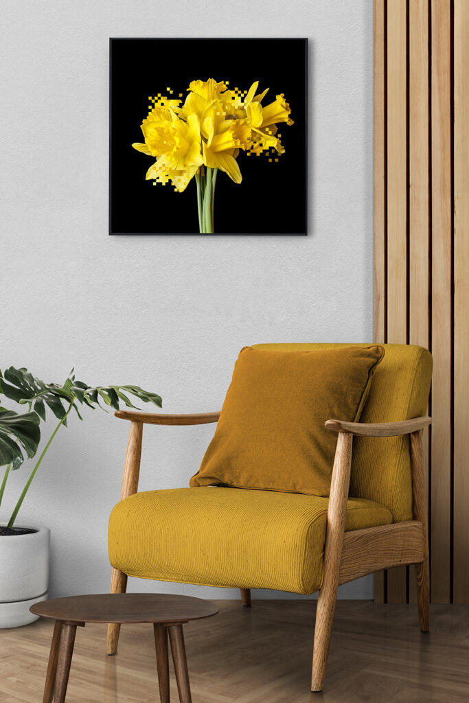 Print Daffofils by Nadia Rabhi