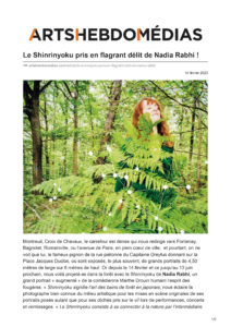 Article Art Hebdo Media Shinrinyoku Mur Pignon Montreuil par [Nadia Rabhi]