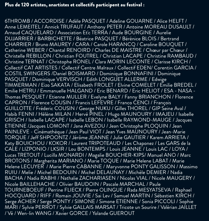 Liste des artistes Nautilart