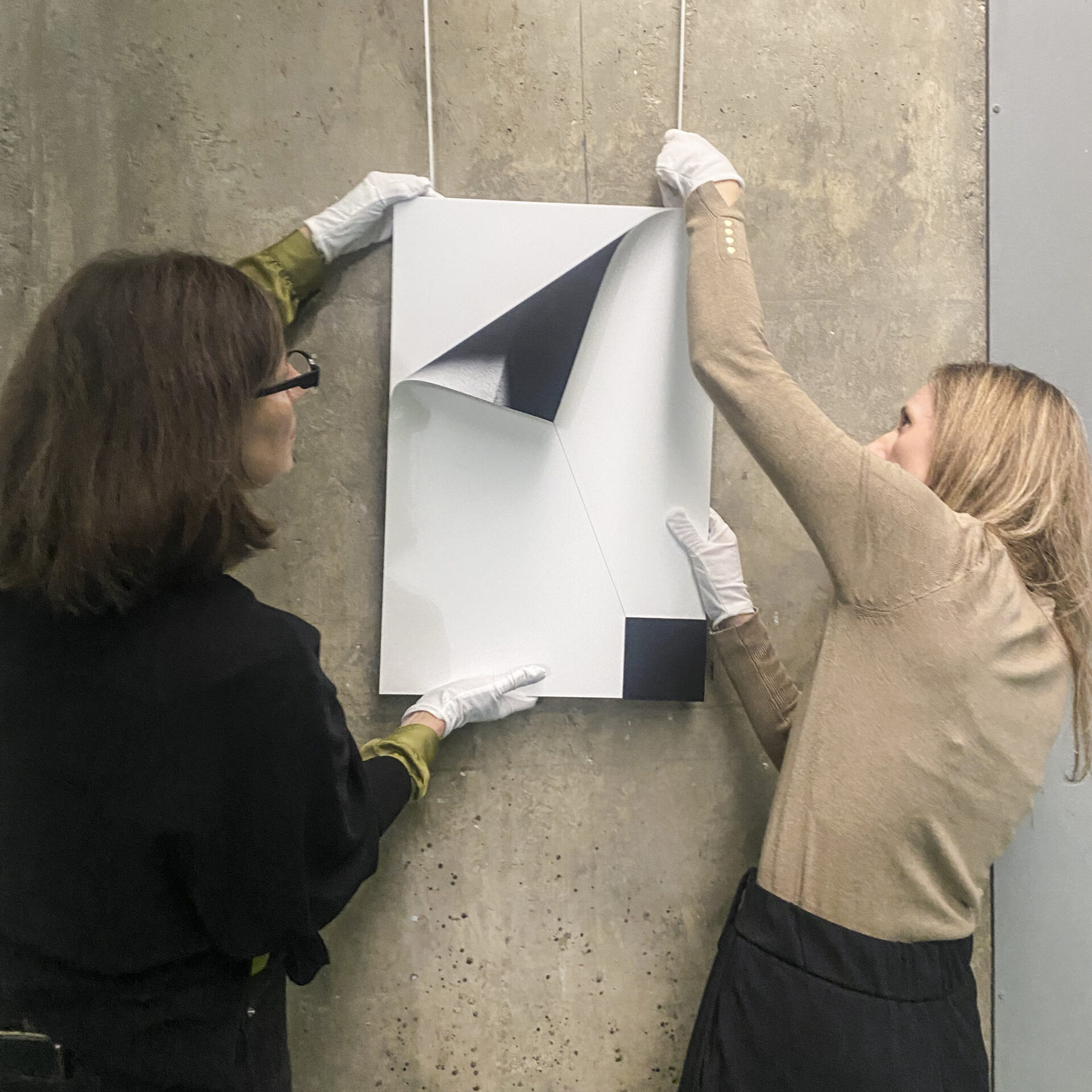 Photographe reproduction d'art - Vue d'exposition Nadia Rabhi
