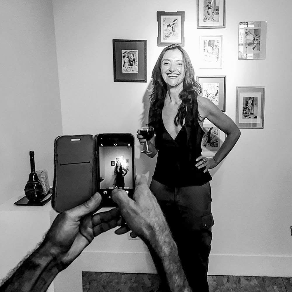 Photographe reproduction d'art - Portrait d'artiste Nadia Rabhi