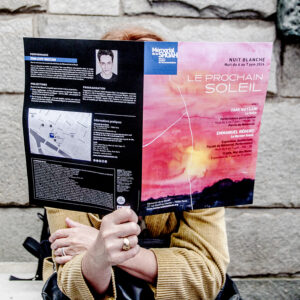 Installation participative Nuit Blanche Paris