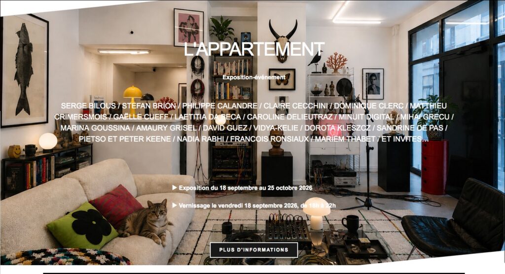 Exposition L'Appartement Galerie Plateforme Paris - Série photographique Éclipse Fictions